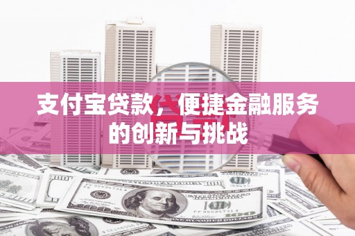西丰支付宝贷款，便捷金融服务的创新与挑战