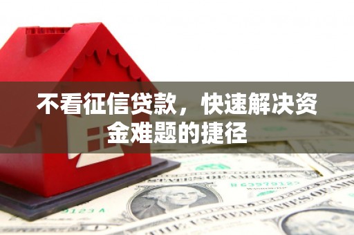 西丰不看征信贷款，快速解决资金难题的捷径