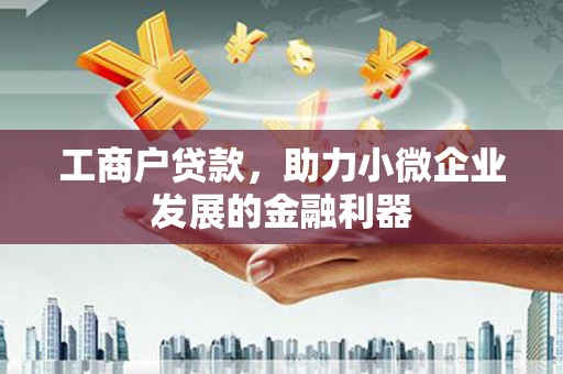 西丰工商户贷款，助力小微企业发展的金融利器