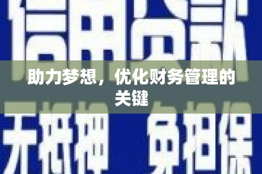 西丰助力梦想，优化财务管理的关键