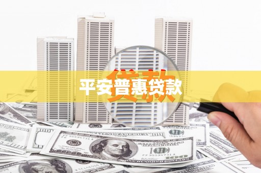 西丰平安普惠贷款