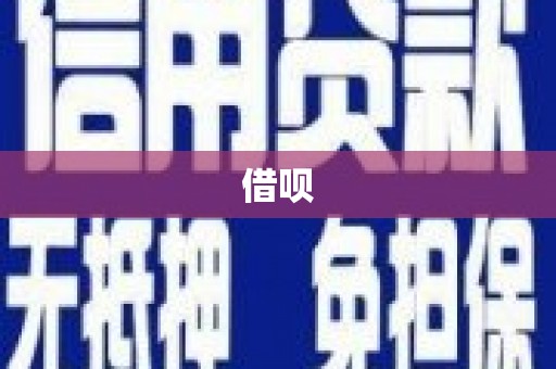 西丰借呗