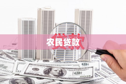 西丰农民贷款