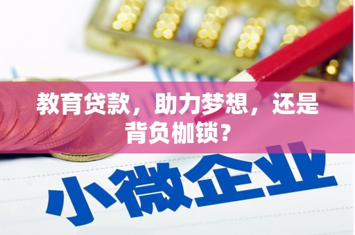 西丰教育贷款，助力梦想，还是背负枷锁？