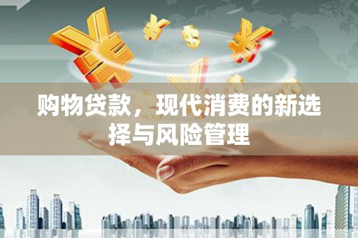 西丰购物贷款，现代消费的新选择与风险管理