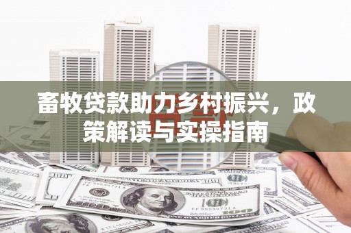 西丰畜牧贷款助力乡村振兴，政策解读与实操指南
