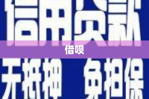 西丰借呗