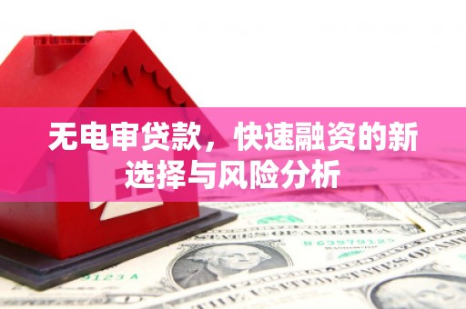 西丰无电审贷款，快速融资的新选择与风险分析
