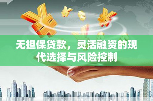 西丰无担保贷款，灵活融资的现代选择与风险控制
