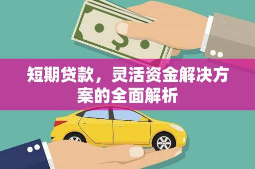 西丰短期贷款，灵活资金解决方案的全面解析