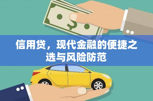 西丰信用贷，现代金融的便捷之选与风险防范