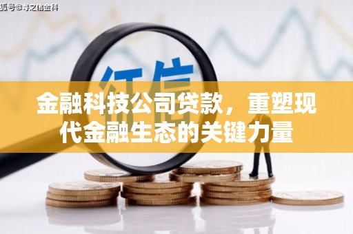 西丰金融科技公司贷款，重塑现代金融生态的关键力量