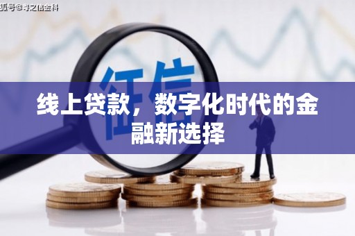 西丰线上贷款，数字化时代的金融新选择
