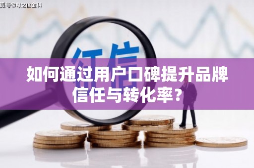 西丰如何通过用户口碑提升品牌信任与转化率？