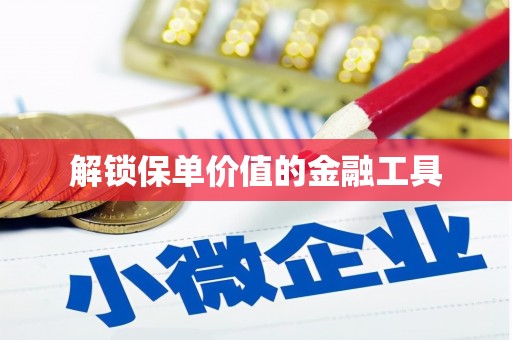 西丰解锁保单价值的金融工具