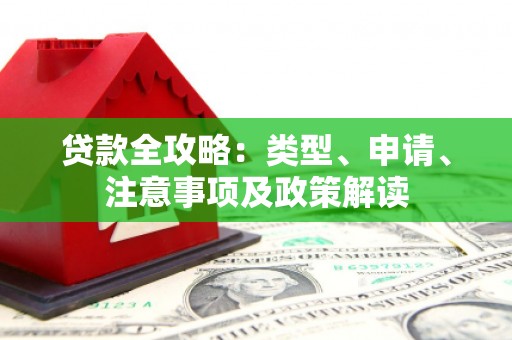 西丰贷款全攻略：类型、申请、注意事项及政策解读