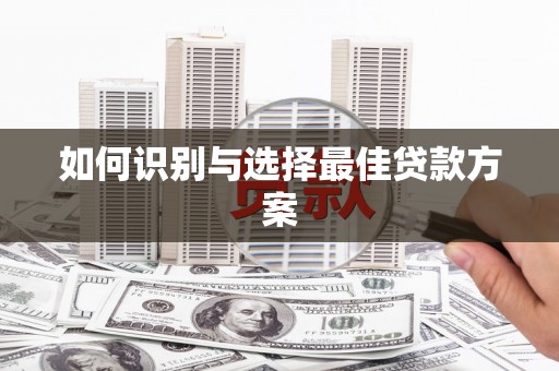 西丰如何识别与选择最佳贷款方案